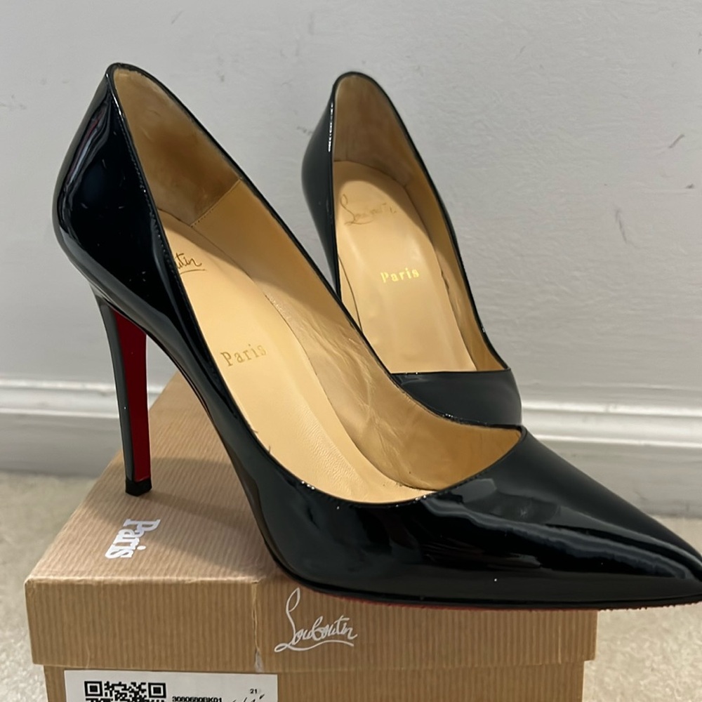 Christian Louboutin Pigalle 100 Patent 39.5